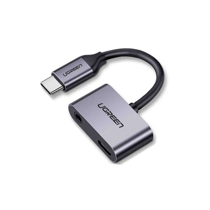 UGREEN 2 Ports USB-C Hub + 3.5mm Audio (50596)