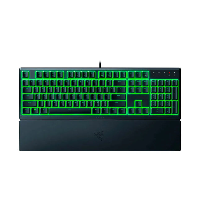 Razer – Ornata V3 X Full-Size Wired Membrane Gaming Keyboard with Chroma RGB Backlighting – Black