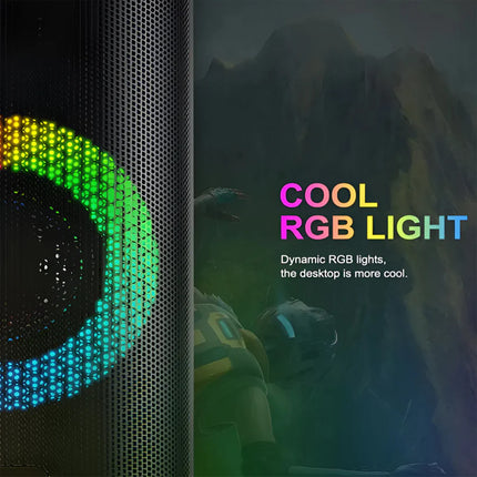 Havit GameNote SK212SE RGB Light Gaming Stereo Computer Speaker