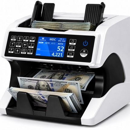 Magnum Value Money Counter Machine with Counterfeit Detection and Printer