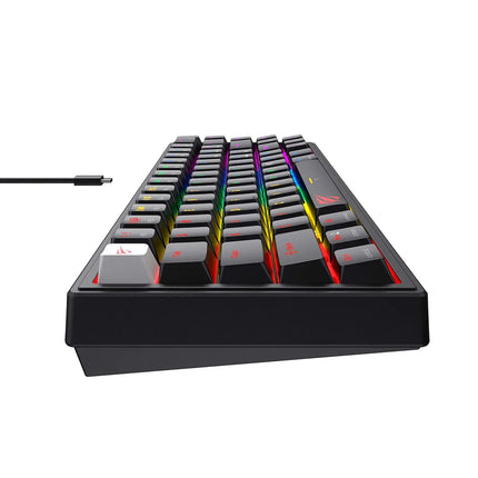 Havit Gamenote KB874L Gaming Keyboard – RGB Backlit, Mechanical Feel, Durable Design