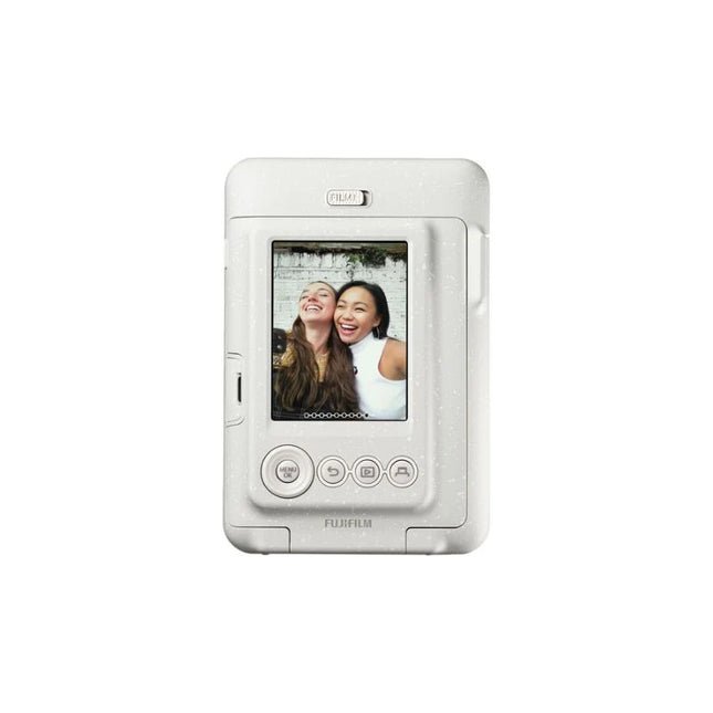 Fujifilm Instax HM1 LiPlay Hybrid Instant Camera - Misty  White