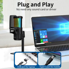 JMARY MC-PW13 – RGB GAMING MICROPHONE