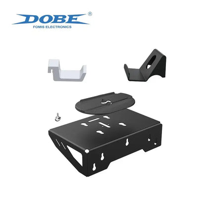 Dobe - PS5 and New PS5 Slim Wall Mount, comes with Assembly Material Kit, TP5-3502 - BLACK