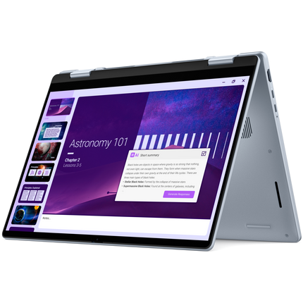 Dell 14 Plus 2-in-1 LDB04250-7137BLU-PUS 2-in-1 Laptop – Core Ultra 7 256V, 16GB RAM, 1TB NVMe SSD, 14″ FHD+ Touchscreen, Brand New