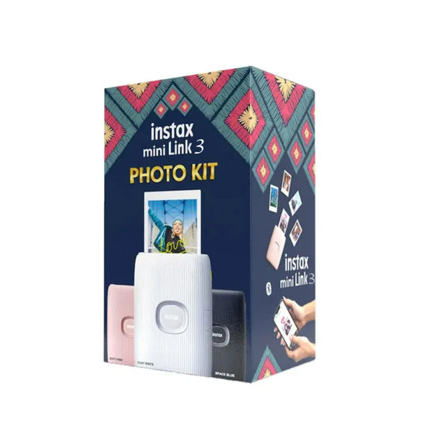 Fujifilm Instax Mini Link 3 Smartphone Printer Bundle