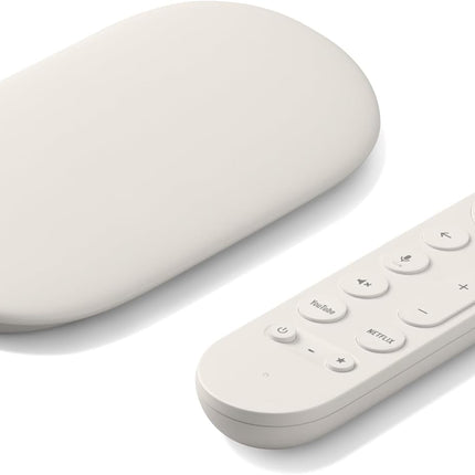 Google TV Streamer 4K (32GB) with Voice Remote, White, Open Box