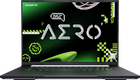Gigabyte AERO X16 laptop front view