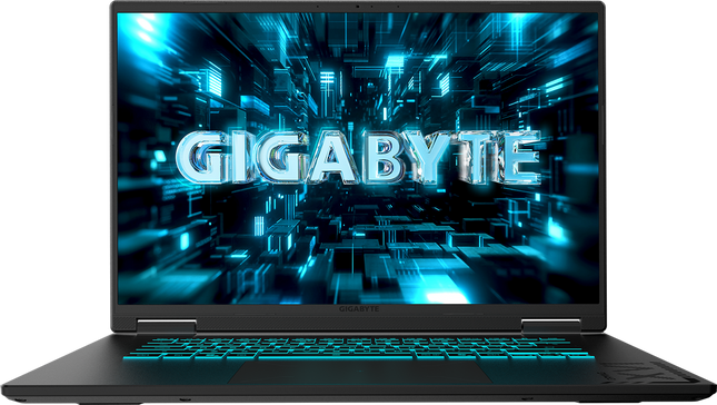 Gigabyte Gaming A16 PRO gaming laptop front view