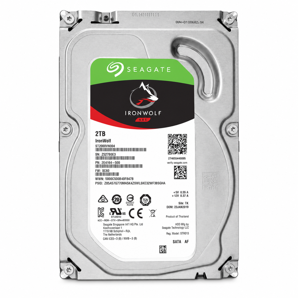 Seagate IronWolf 2TB NAS Internal Hard Drive, Brand New