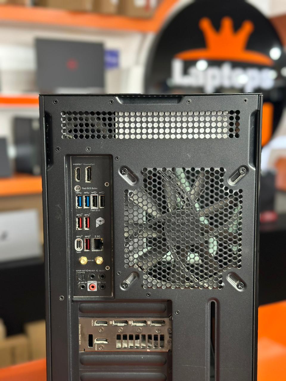 Custom Gaming Desktop PC – Core i7-14700K, RTX 3080 Ti 12GB, 32GB DDR5, 1TB NVMe SSD, Used
