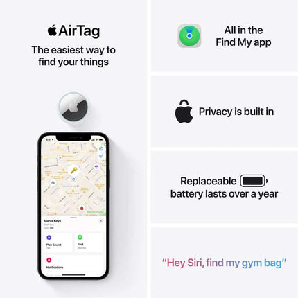 APPLE AIRTAG 4 PACK SMART FINDING DEVICE