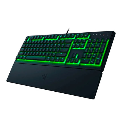 Razer – Ornata V3 X Full-Size Wired Membrane Gaming Keyboard with Chroma RGB Backlighting – Black