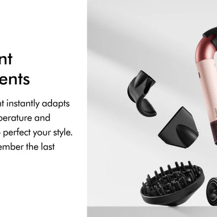 Dyson   New   Dyson Supersonic     hair dryer   Ceramic   Pink