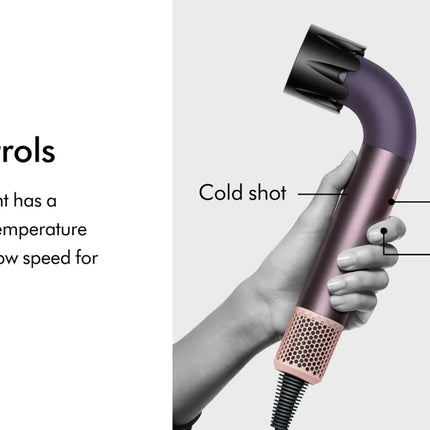Dyson   New   Dyson Supersonic     hair dryer   Ceramic   Pink