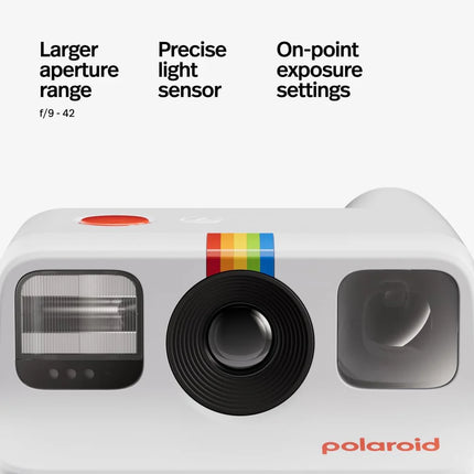 Polaroid   Go   Instant   Camera   Generation   2   -   Purple   +   Film   Bundle   (16   Photos   Included)