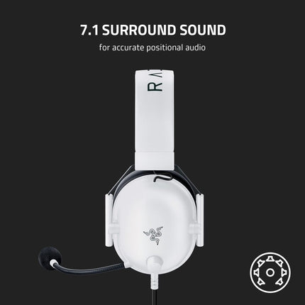 Razer Black Shark V2 X – Gaming Headset – White