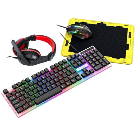 T-Wolf TF-240 4-in-1 Wired Gaming Combo