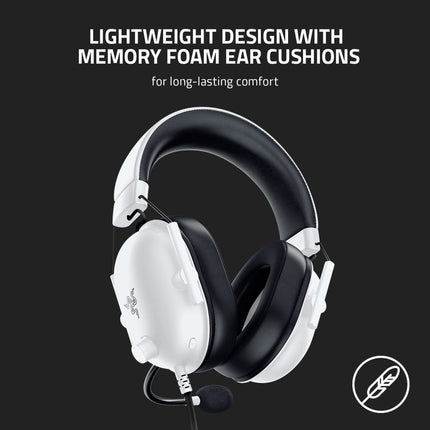 Razer Black Shark V2 X – Gaming Headset – White