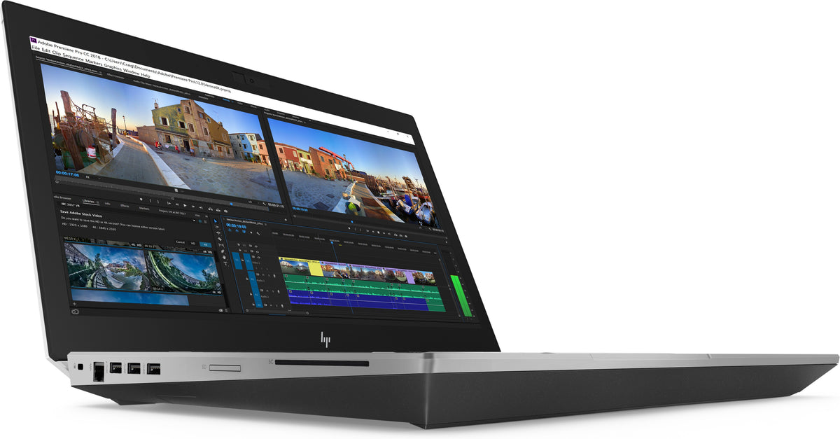 HP ZBook 17 G5 ports