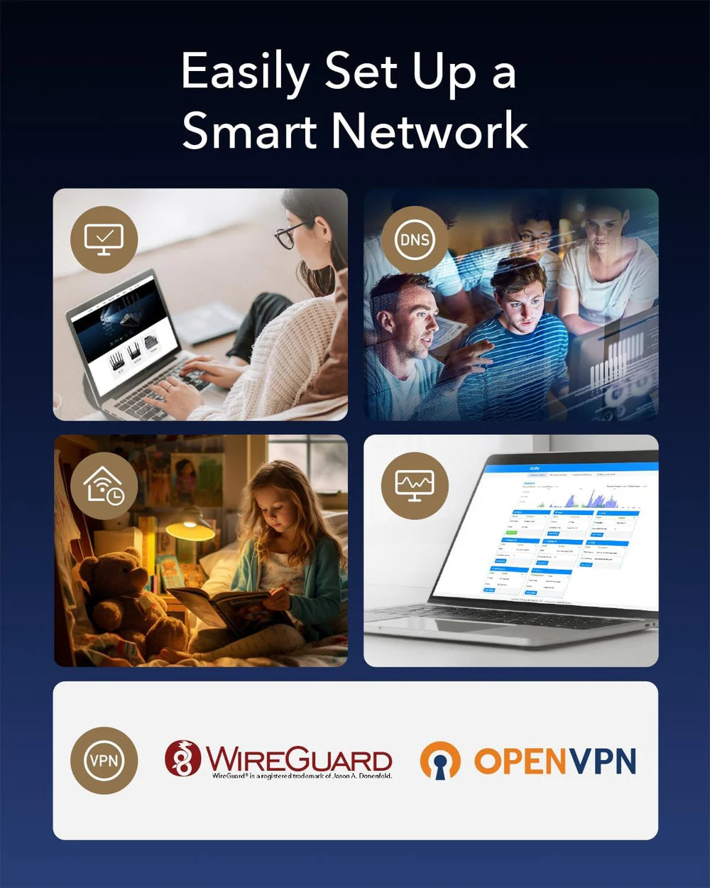 Cudy M3000 AX3000 2.5G Dual Band Wi-Fi 6 Mesh System