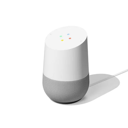 Google Home Smart Speaker with Google Assistant – Light Grey & White, Open Box