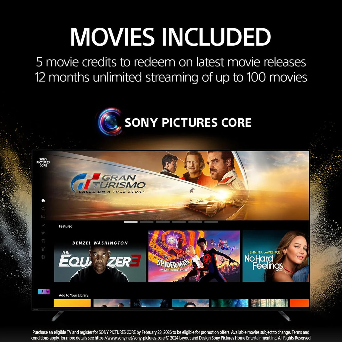Sony   BRAVIA   5   TV,   Mini   LED,   4K   Smart   Google   TV