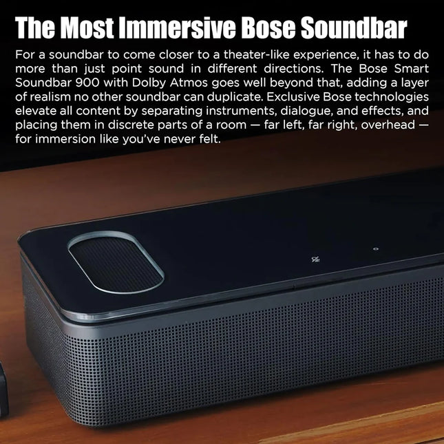 Bose   Smart Soundbar   900   - Black