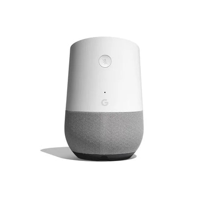 Google Home Smart Speaker with Google Assistant – Light Grey & White, Open Box