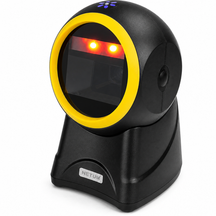 Netum Omnidirectional Wired 2D Barcode Scanner
