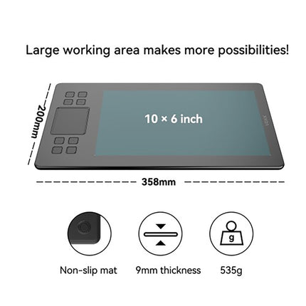 VEIKK A50 Drawing Tablet with Pen