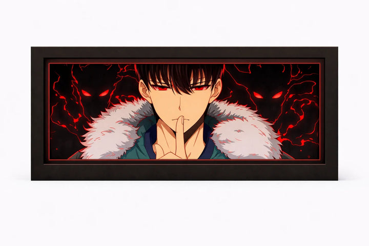 Sung Jin Woo - Solo Leveling - Original Anime Light box – LED Decorative Display