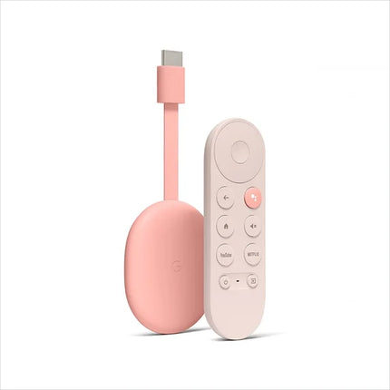 Google Chromecast with Google TV 4K – HDR Streaming Media Player with Voice Remote, Sand OB