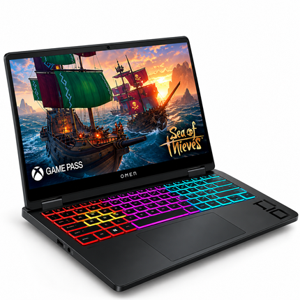 HP OMEN Transcend 14 FB0013 Gaming Laptop – Core Ultra 7 155H, RTX 4060 8GB, 16GB RAM, 1TB SSD, 14″ 2.8K OLED 120Hz, OB