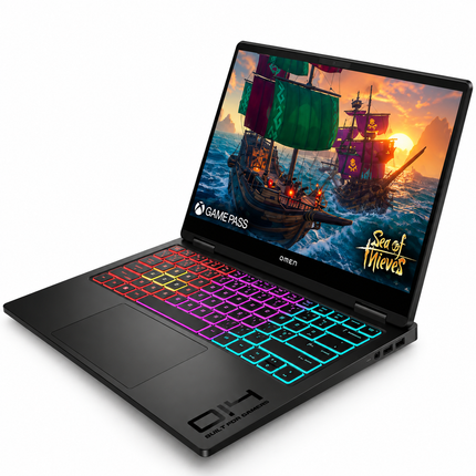 HP OMEN Transcend 14 FB0013 Gaming Laptop – Core Ultra 7 155H, RTX 4060 8GB, 16GB RAM, 1TB SSD, 14″ 2.8K OLED 120Hz, OB