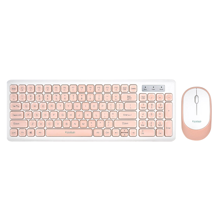 MARVO SCORPION DCM004WE PINK KEYBOARD & MOUSE 2.4GHz WIRELESS COMBO