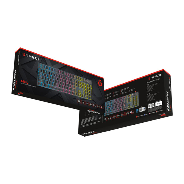 Fantech K613L FIGHTER II RGB Feel Mechanical Gaming Keyboard