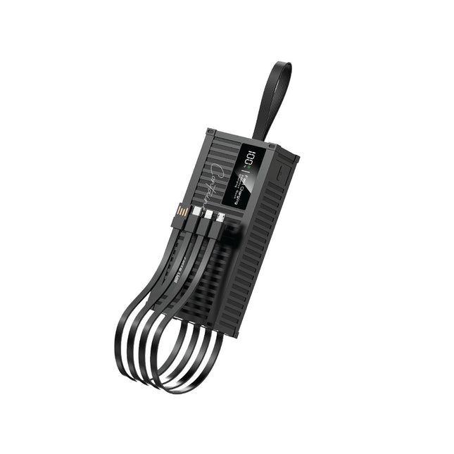 Green Lion Container 20000mAh Power Bank - Black