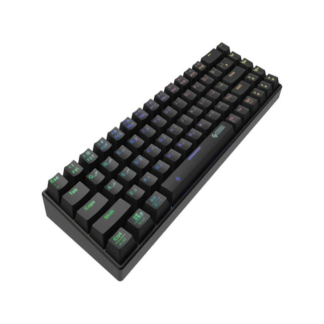 Porodo Gaming Keyboard (Mechanical ) with Wired and Bluetooth ( English / Arabic )