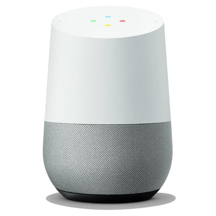 Google Home Smart Speaker with Google Assistant – Light Grey & White, Open Box