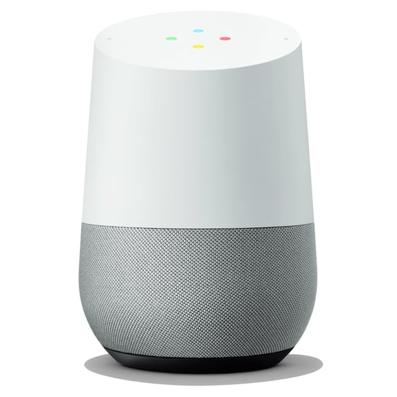 Google Home Smart Speaker with Google Assistant – Light Grey & White, Open Box