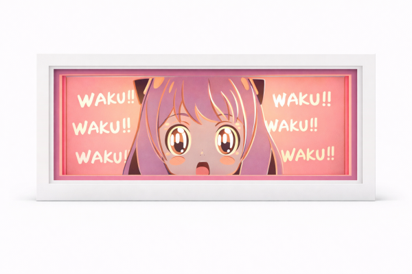 Anya Forger Spy × Family Original Anime Light Box – LED Decorative Display, Brand New