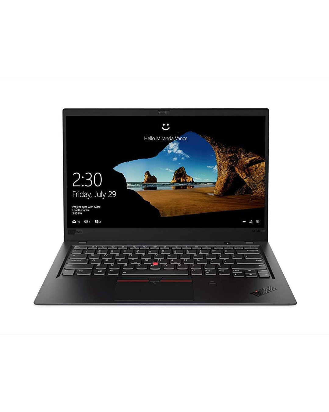 Lenovo ThinkPad X1 Carbon Laptop – Core i7-10610U, 16GB RAM, 512GB NVMe SSD, 14″ FHD, Open Box