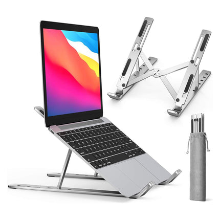 Laptop Stand Folding Adjustable Aluminum
