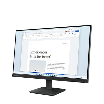 Lenovo L24-4e 68C2KAC1EU Monitor – 23.8″ FHD IPS, 100Hz, 99% sRGB, HDMI + VGA, Brand New