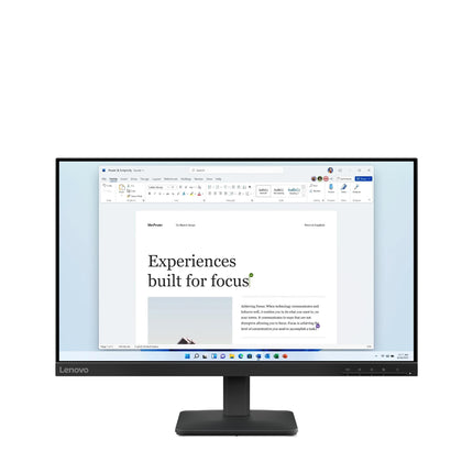 Lenovo L24-4e 68C2KAC1EU Monitor – 23.8″ FHD IPS, 100Hz, 99% sRGB, HDMI + VGA, Brand New