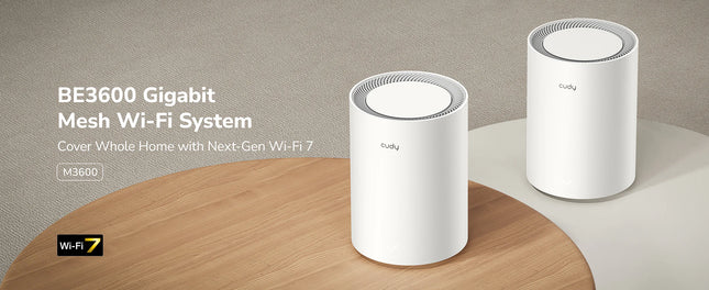 Cudy M3600 BE3600 Gigabit  Wi-Fi 7 Mesh System