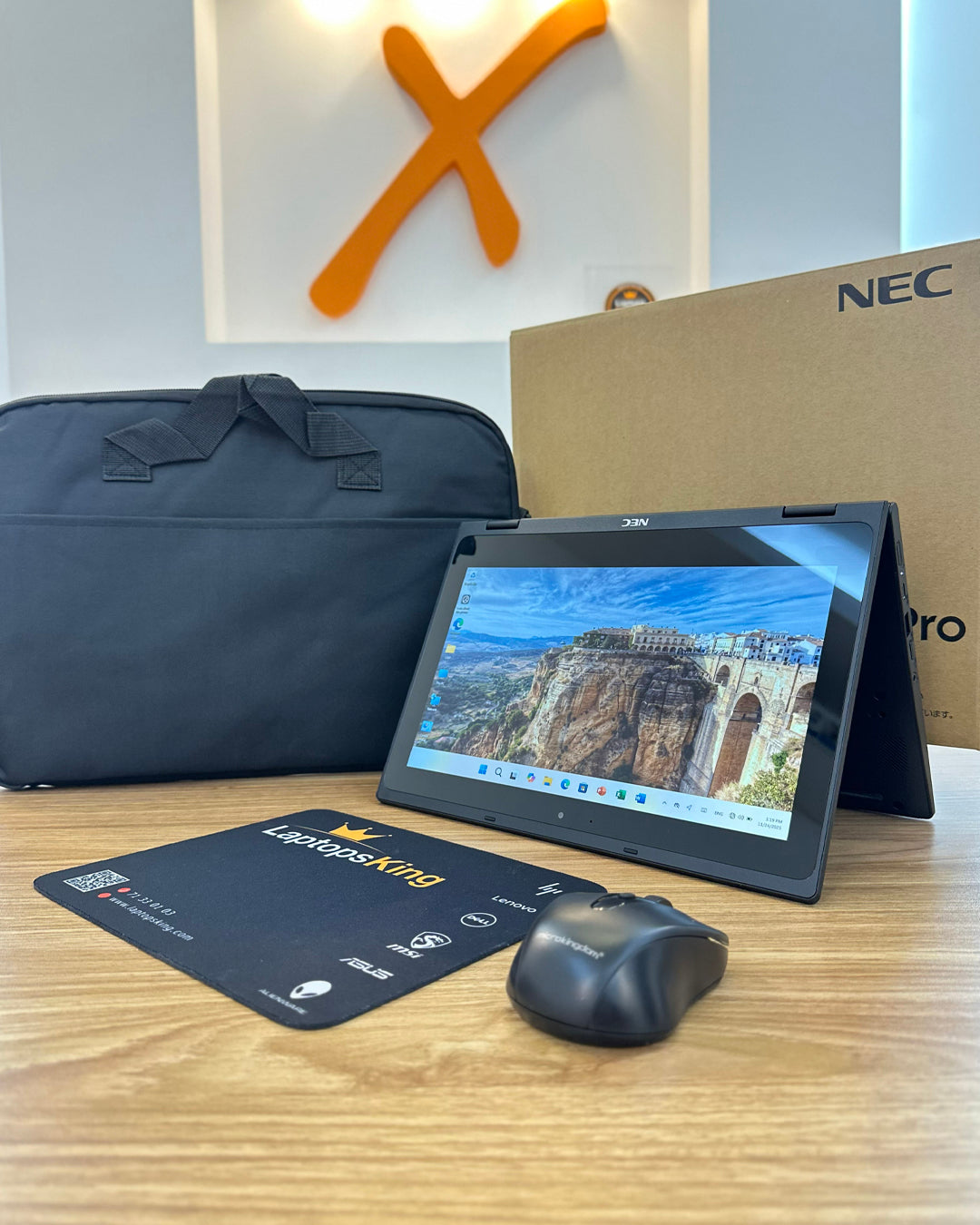 NEC VersaPro X360 2-in-1 Laptop – Intel Dual-Core, 4GB RAM, 128GB SSD, 12″ Touchscreen, Brand New