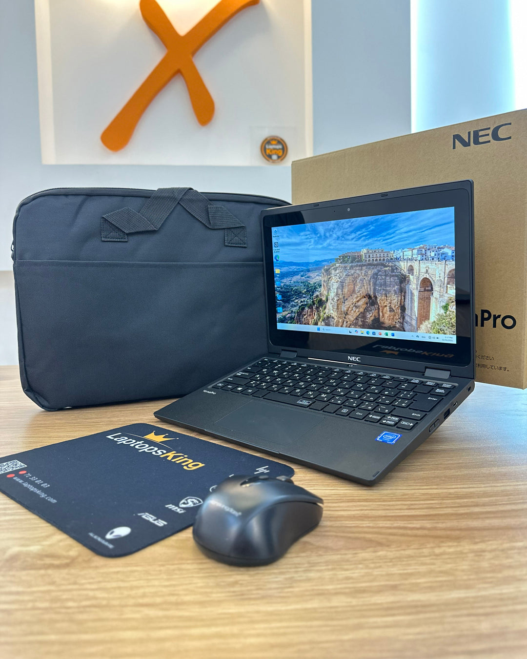 NEC VersaPro X360 2-in-1 Laptop – Intel Dual-Core, 4GB RAM, 128GB SSD, 12″ Touchscreen, Brand New