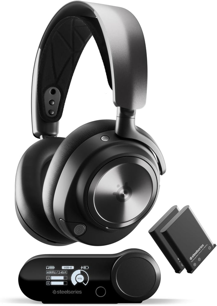 SteelSeries Arctis Nova Pro Wireless Gaming Headset for PC & PlayStation Black